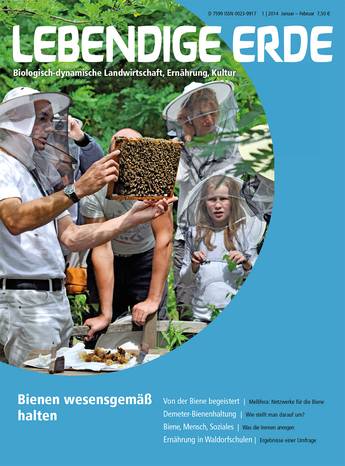 Ausgabe 1/2014 Titelthema: Bienen wesensgemäß halten